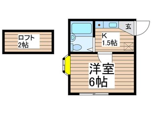 セゾンパレスの物件間取画像